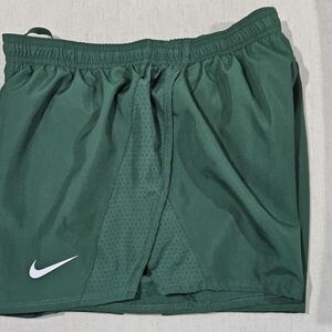 Nike Men's Dark Green Athletic Shorts